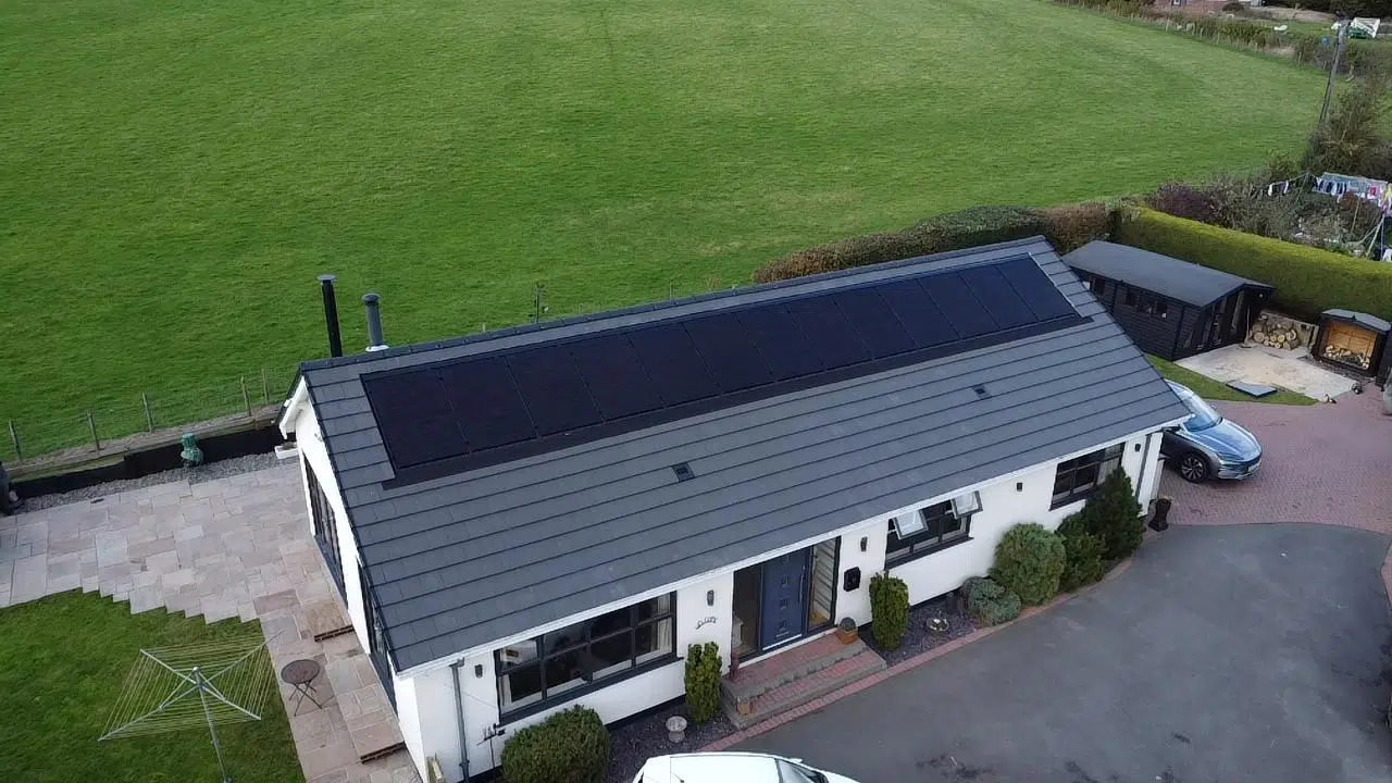 Premium In-Roof Solar & Battery System, Romsley in Romsley
